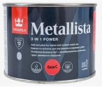 Краска по ржавчине Tikkurila METALLISTA, база С, глянцевая, 0,4 л