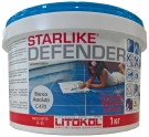 Затирочная смесь антибактер. STARLIKE Defender EVO S.100 BIANCO ASSOLUTO (1.0 kg bucket)