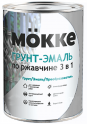 Грунт-эмаль 3-в-1 алкидно-уретановая MÖKKE серый, 20 кг
