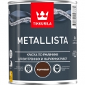 Краска по ржавчине METALLISTA коричневая/темно-коричневая, глянцевая 2,3л