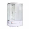 Душевая кабина LOMBARDIA WDASR-016M высокий поддон (стекло матовое) 3 кор.правая 120*85*215