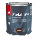 Краска по ржавчине METALLISTA коричн./темно-коричн. гл 0,8л