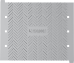 ПВХ Logicroof Walkway Puzzle дорожка серая 0,6*0,6м (50 шт/упак)