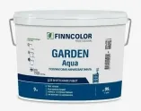Эмаль акриловая Finncolor GARDEN AQUA, база A, полуматовая, 9 л