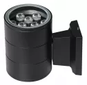 Светильник светодиодный фасадный односторон. PWL 145110/24D 1x9w 6500K GR Jazzway (10% Бой)
