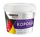 Штукатурка Farbitex Profi декоративная роллерная с эффектом Короед, среднезернистая, 16 кг
