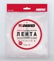 Лента двухсторонняя на вспененной PE основе белая Премиум (10 мм х 5 м) ABRO MASTERS