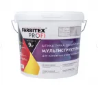 Штукатурка Farbitex Profi декоративная мультиструктурная, 4,5 л