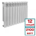 Радиатор биметаллический AQUATTRO 500*80 12 секции (30% Бой)