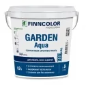 Эмаль акриловая Finncolor GARDEN AQUA, база С, полуматовая, 0,9 л