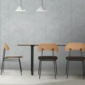 Обои Profi Deco "Maison", горячее тиснение на флиз основе, темно-серый, 1,06х10м, Erismann