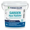 Эмаль акриловая Finncolor GARDEN AQUA RADIATOR, база А, глянцевая, 0,9 л