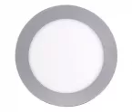 Светильник светодиодный встраиваемый круг PPL- RPG алюм 9w 6500K d145*25mm IP20 (IP40) Jazzway