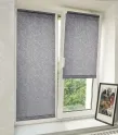 Штора рулонная "Венеция темно-серый" 140/170