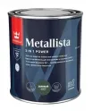 Краска по ржавчине Tikkurila METALLISTA, зеленая, глянцевая, 0,8 л